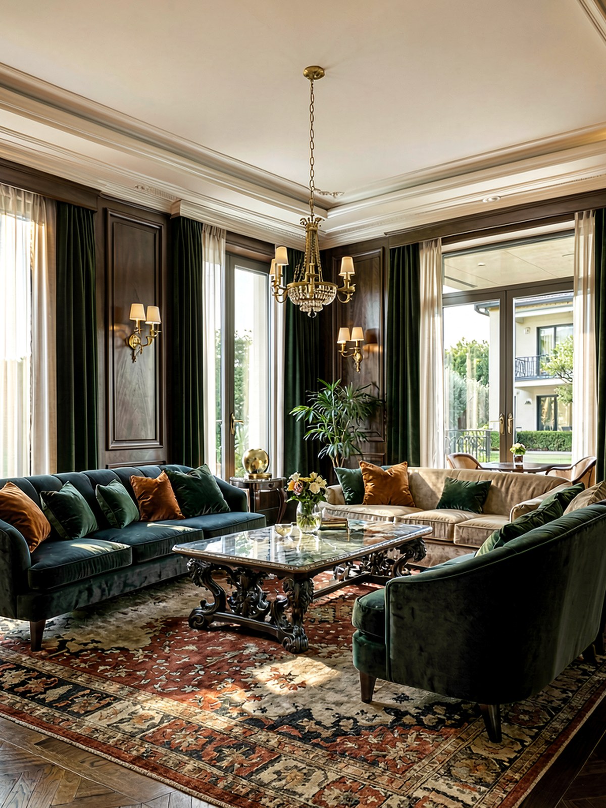 Grand dining setting