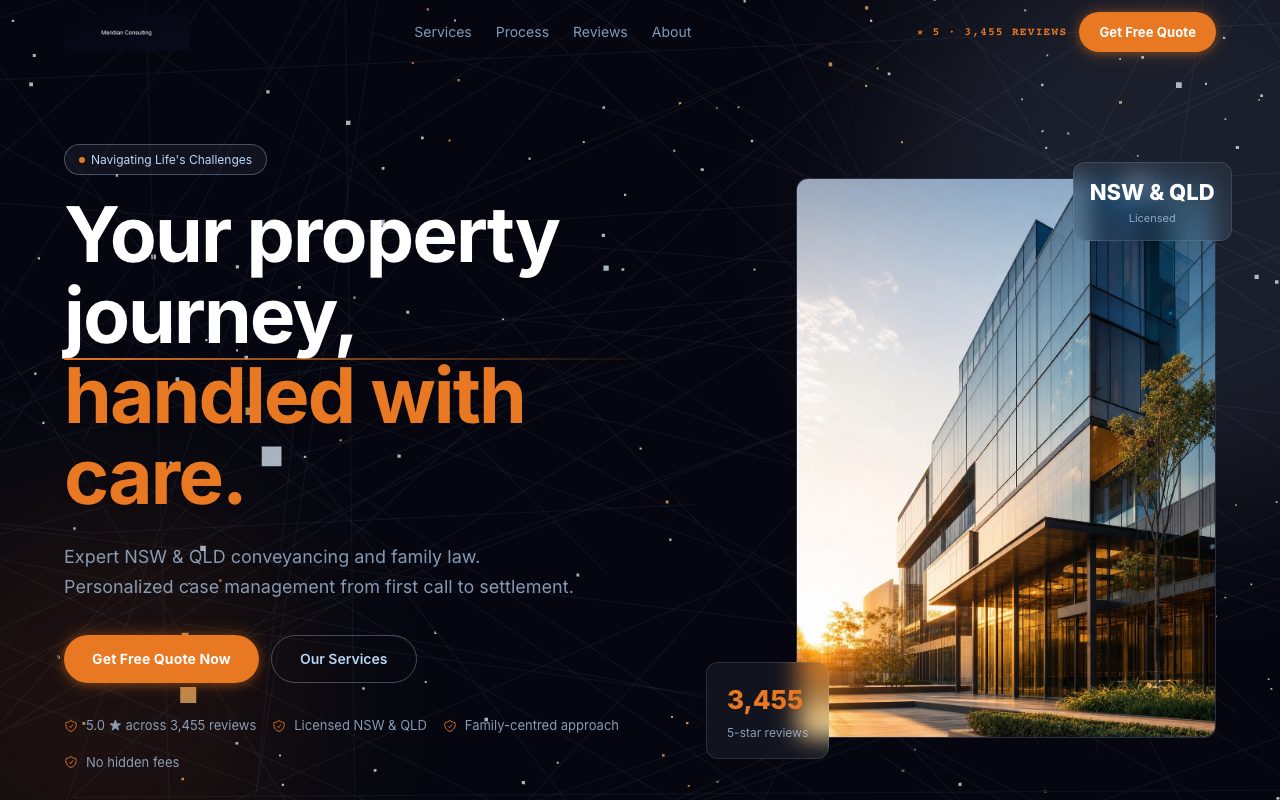 Professional Services template preview