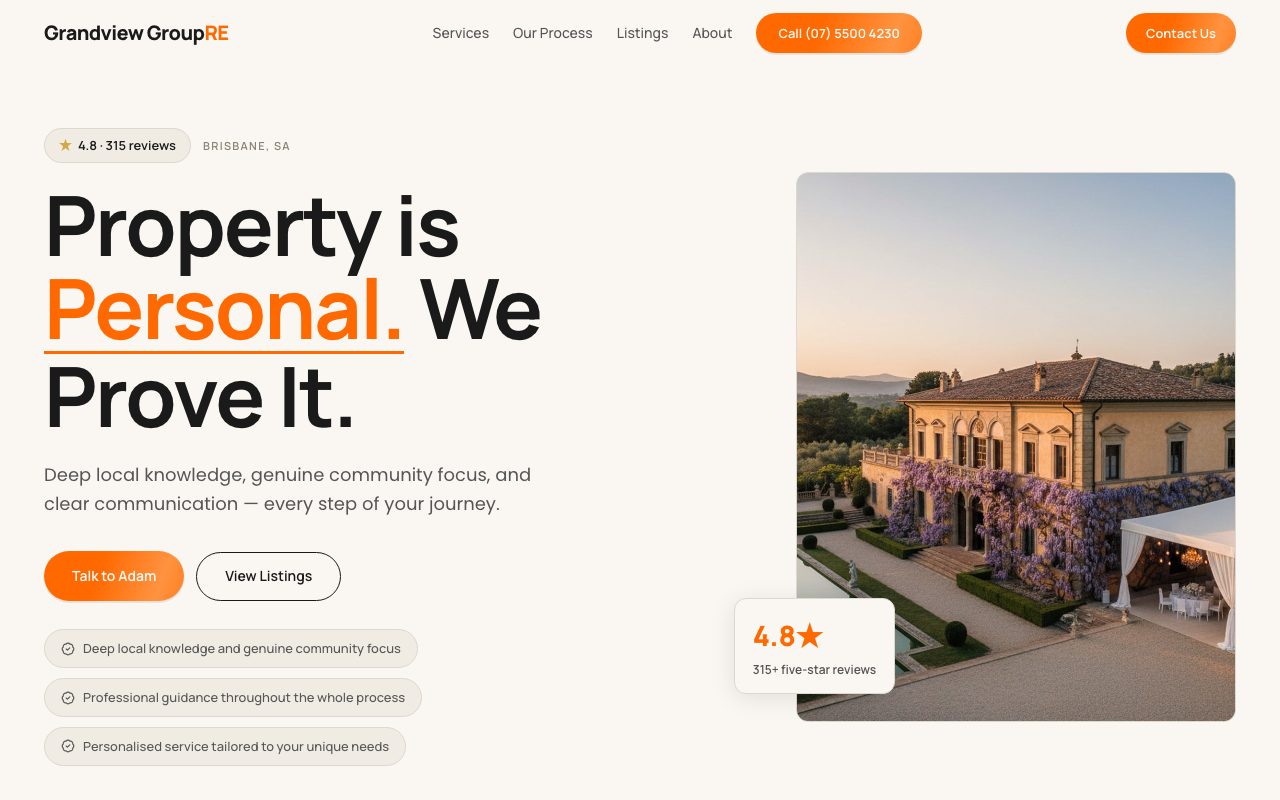Property & Real Estate template preview