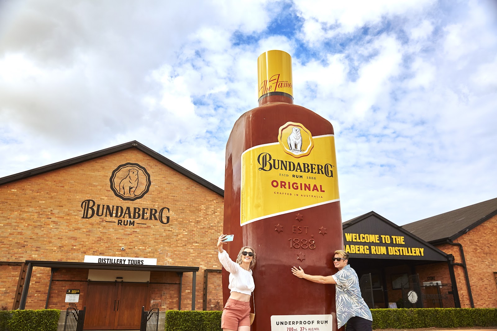 Bundaberg Rum Distillery exterior architecture