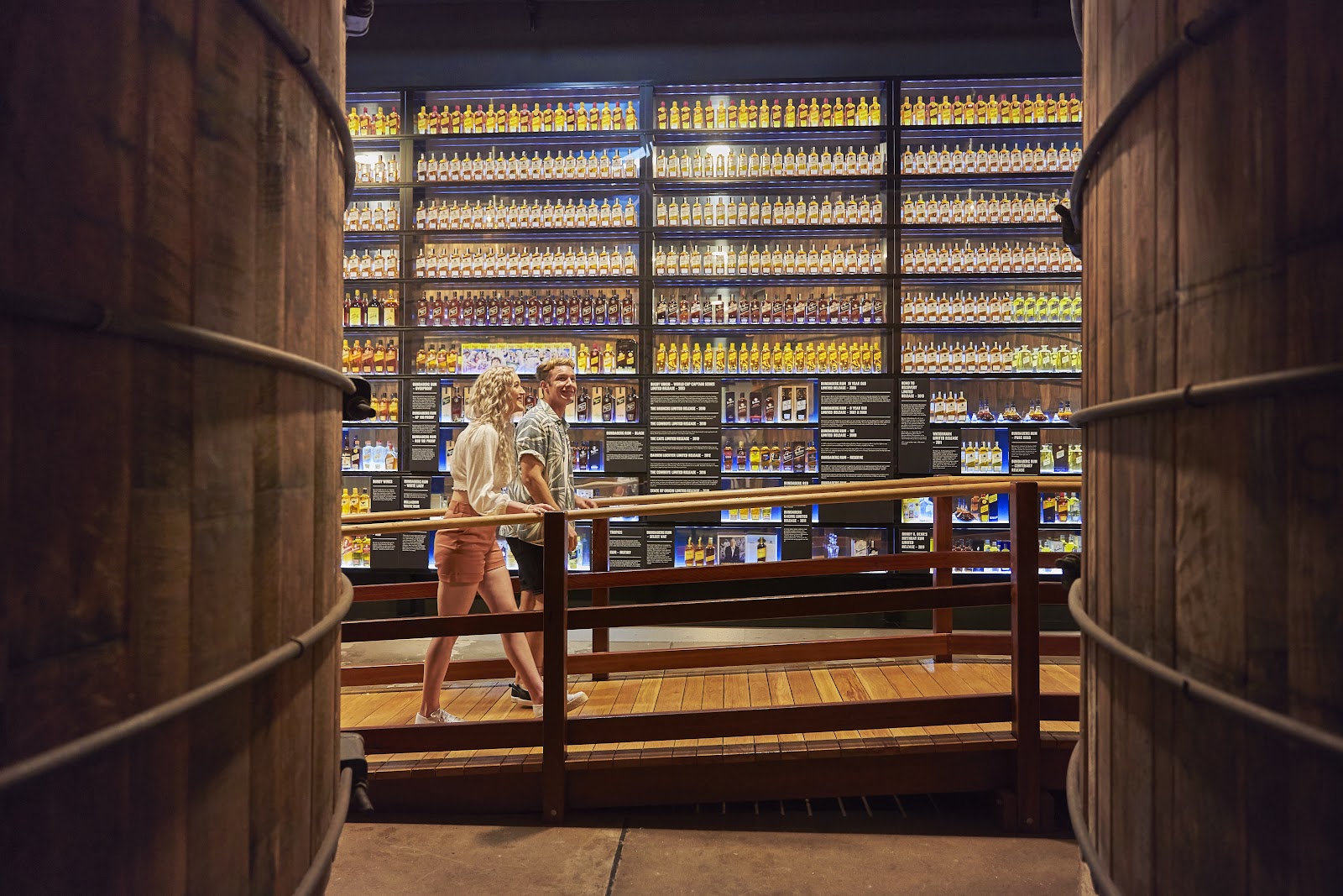 Bundaberg Rum Distillery interior