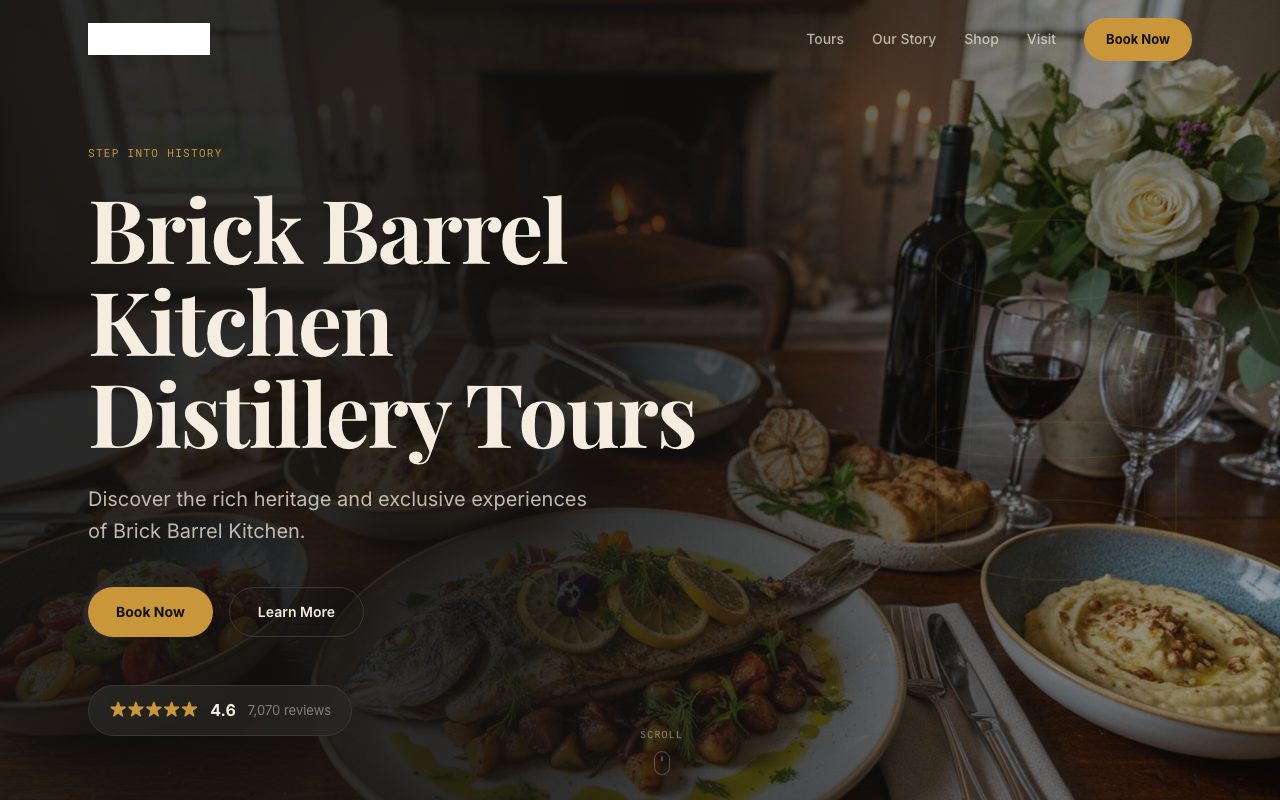 Hospitality template preview