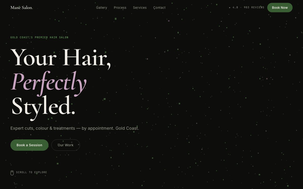 Beauty & Grooming template preview