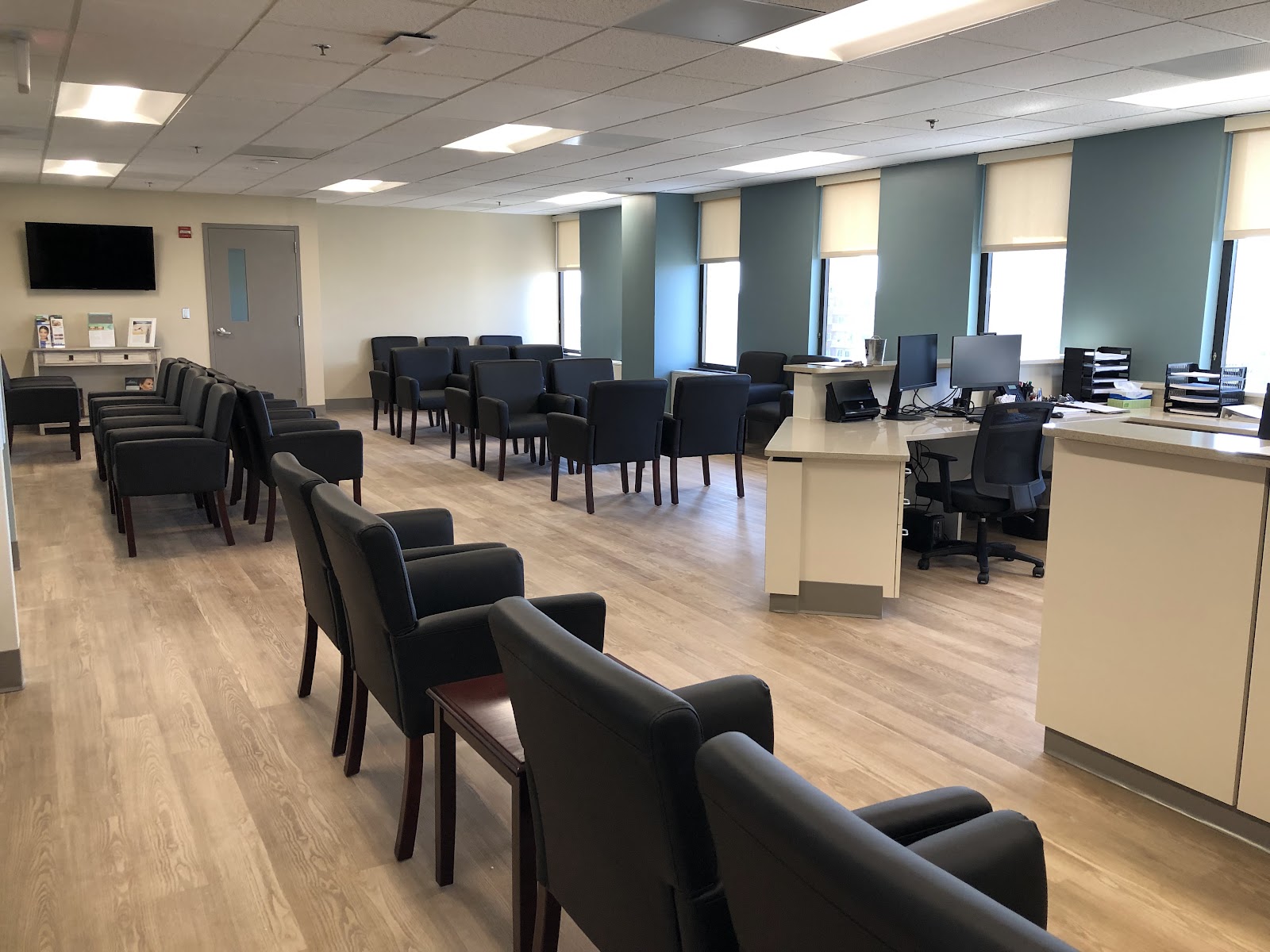 Advanced Dermatology clinic interior, Alexandria VA