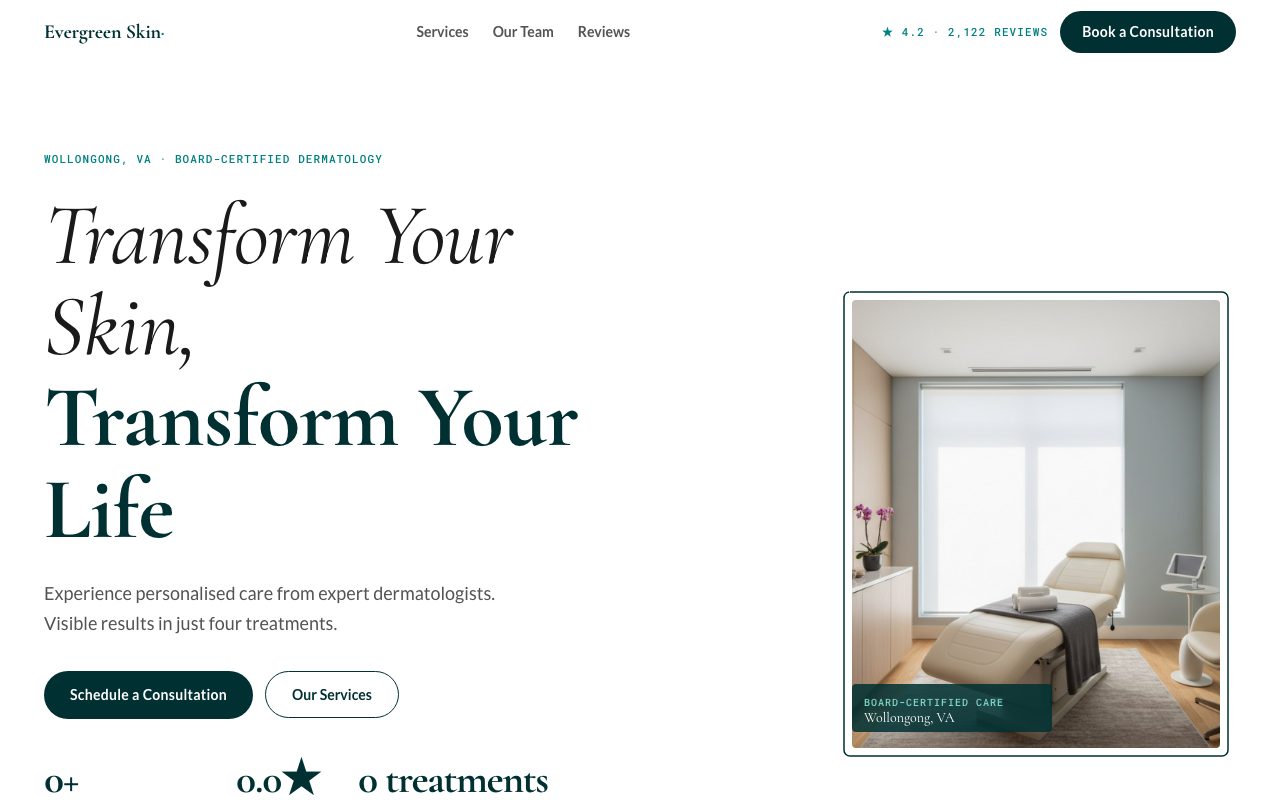 Health & Medical template preview