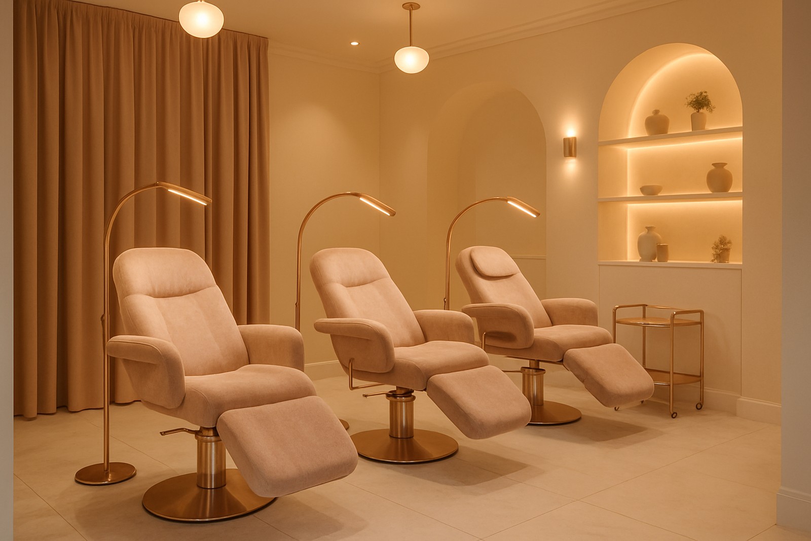 Doll Face Brow and Makeup Studio interior